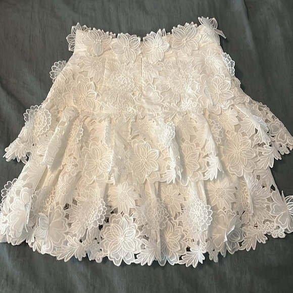 Zimmermann Lovestruck Skirt $950 sold out Size 0 - Picture 8 of 9